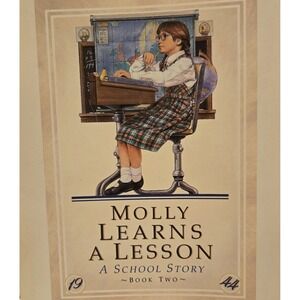 Molly Learns a Lesson A School Story American Girl Vintage 1986